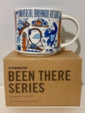 Starbucks Universal Orlando Resort Been There Series Coffee Cup Mug 14oz